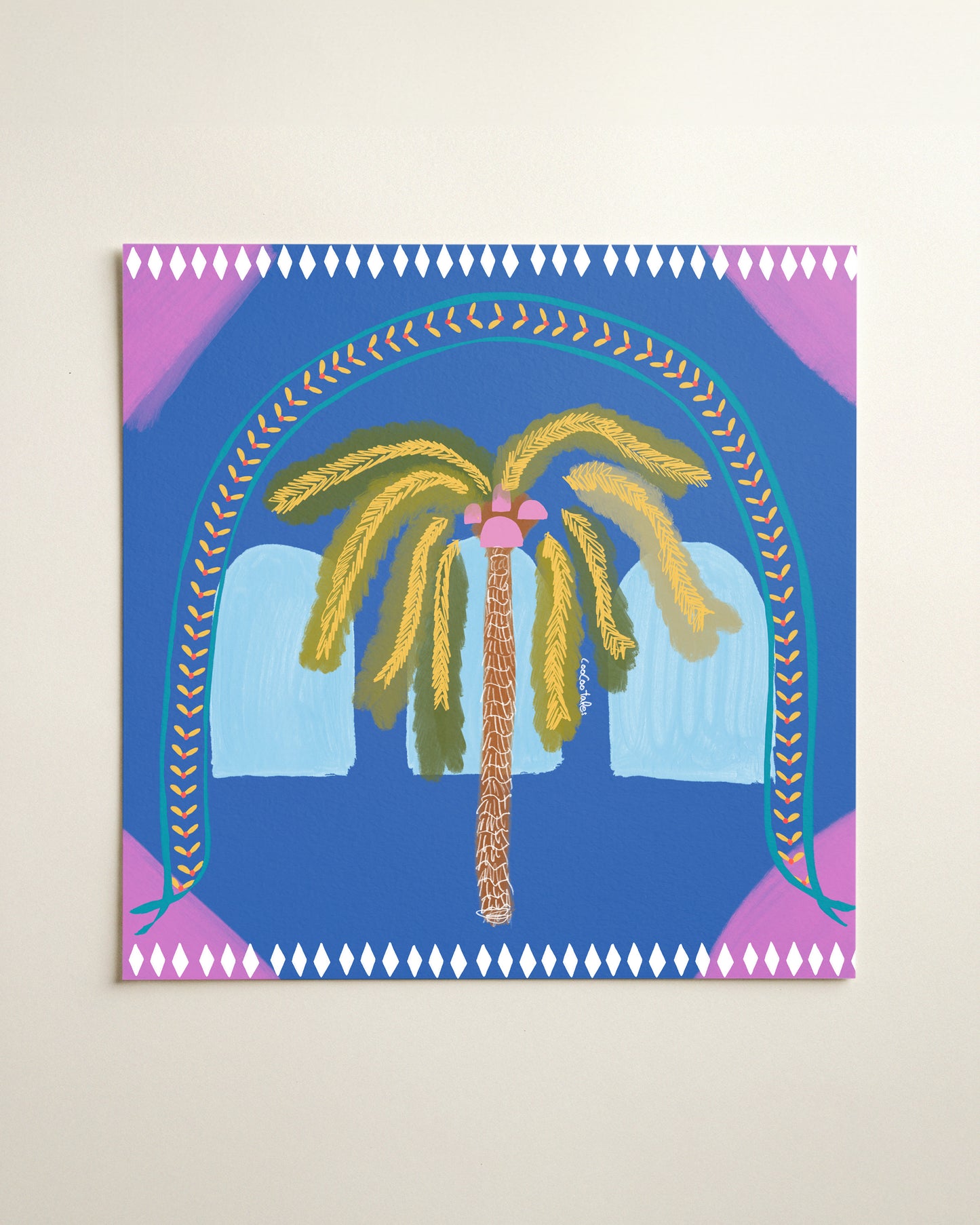 Palm of Plenty – A Quiet Oasis💙🌴✨ (Copy) - CooCootales