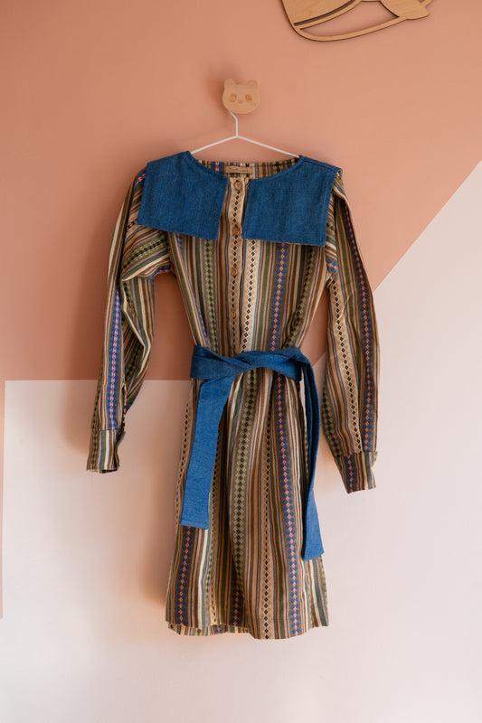 The Heritage Stripes Ensemble Dress Mama & Me - CooCootales