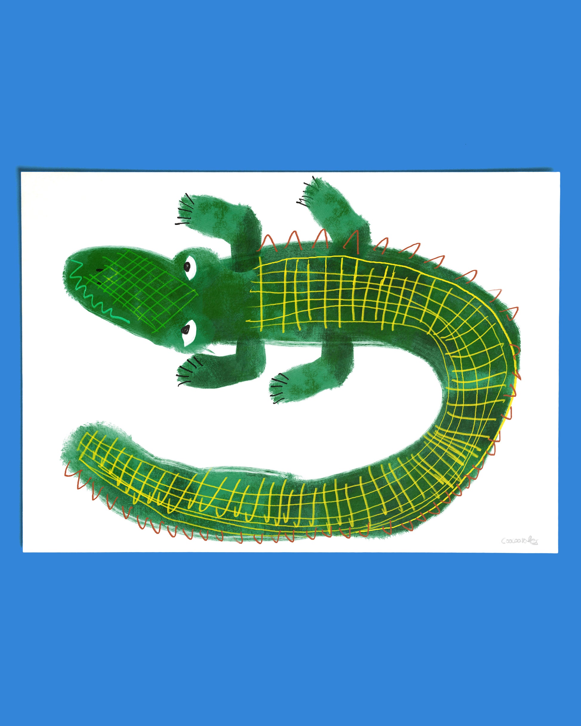 Snappy Snappy Tap Tap Crocodile - CooCootales