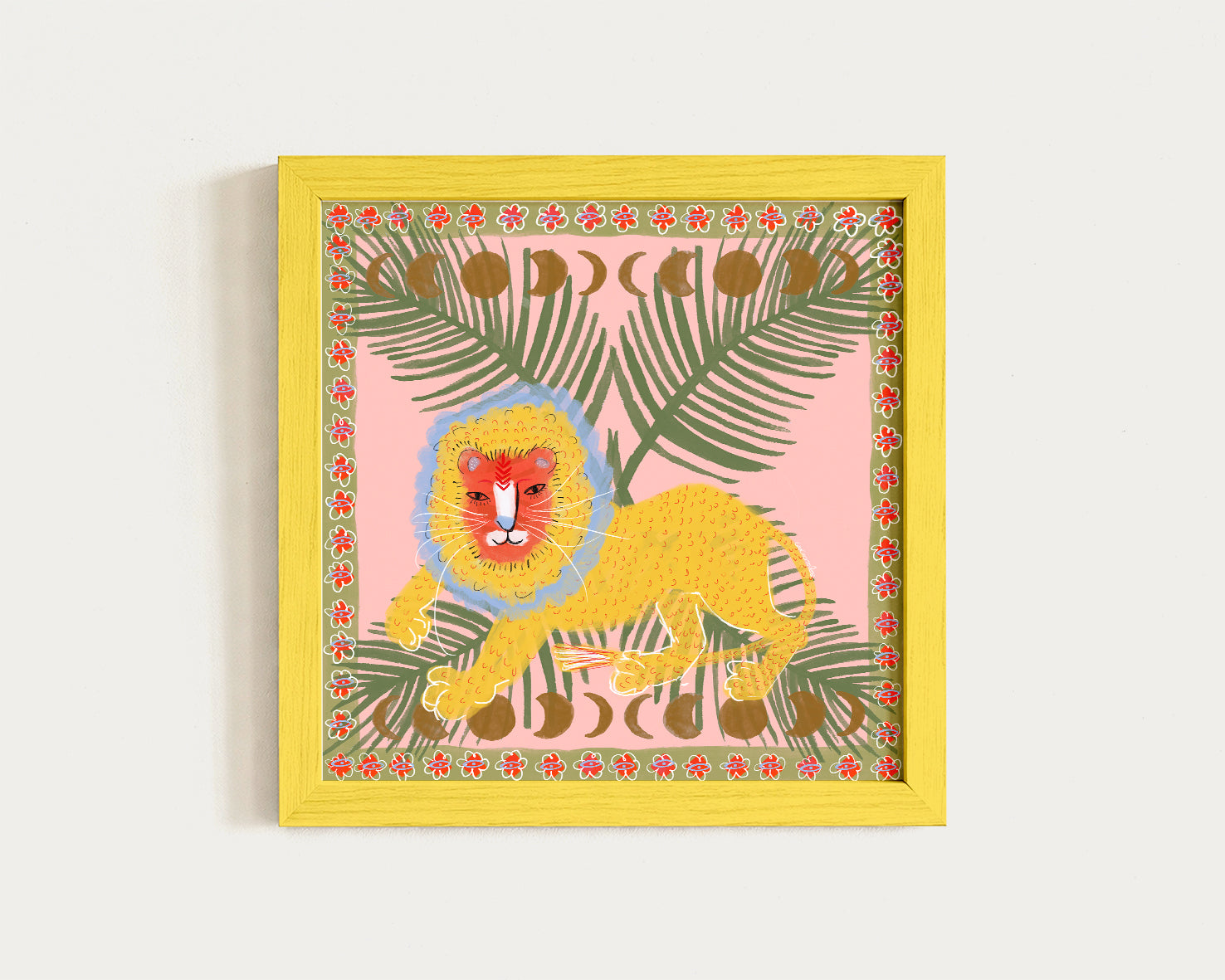 Moon Jungle – The Lion’s Watch 🦁🌙🌾 - CooCootales