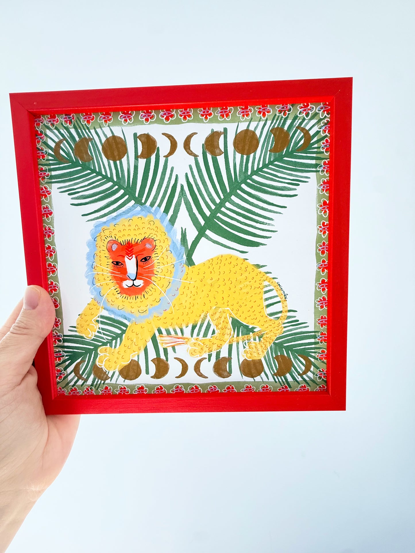 Moon Jungle – The Lion’s Watch 🦁🌙🌾 - CooCootales
