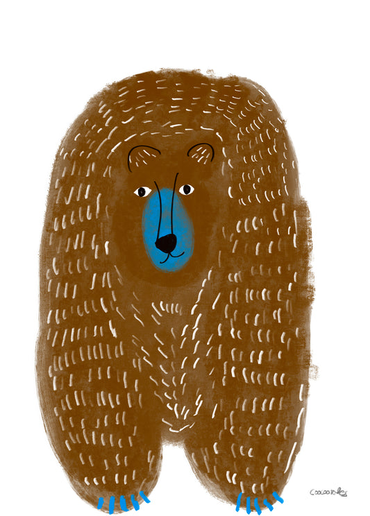 Blue Nose Bear