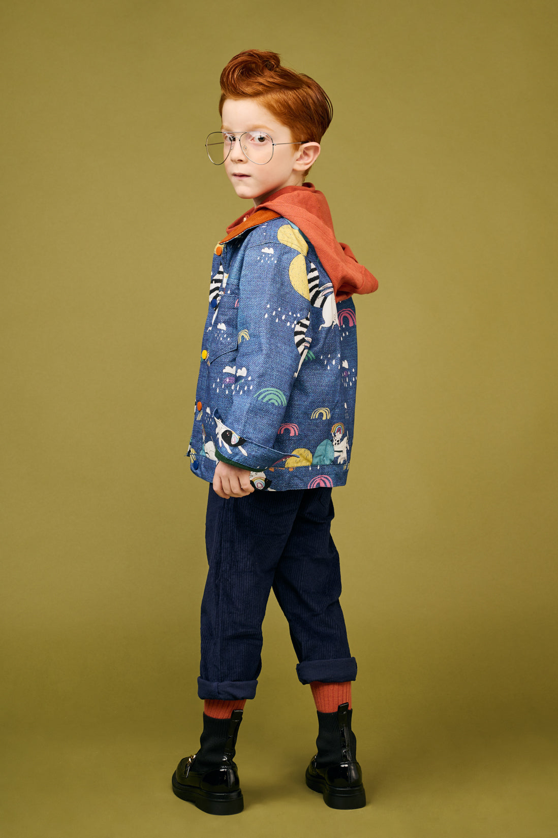 The Colourful Sky Jacket Boy - CooCootales