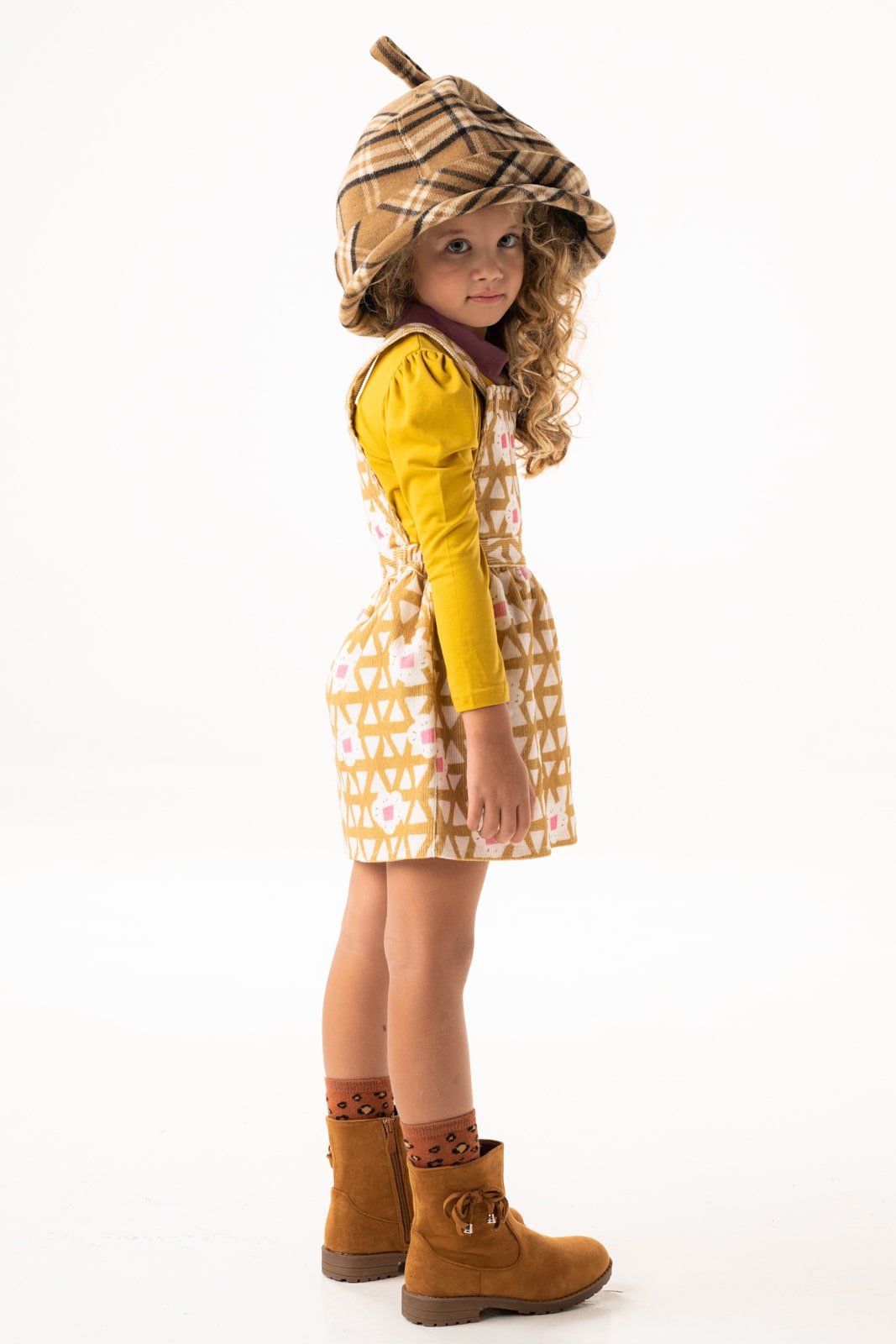 CooCootales-The Autumn Flowers Dress-side