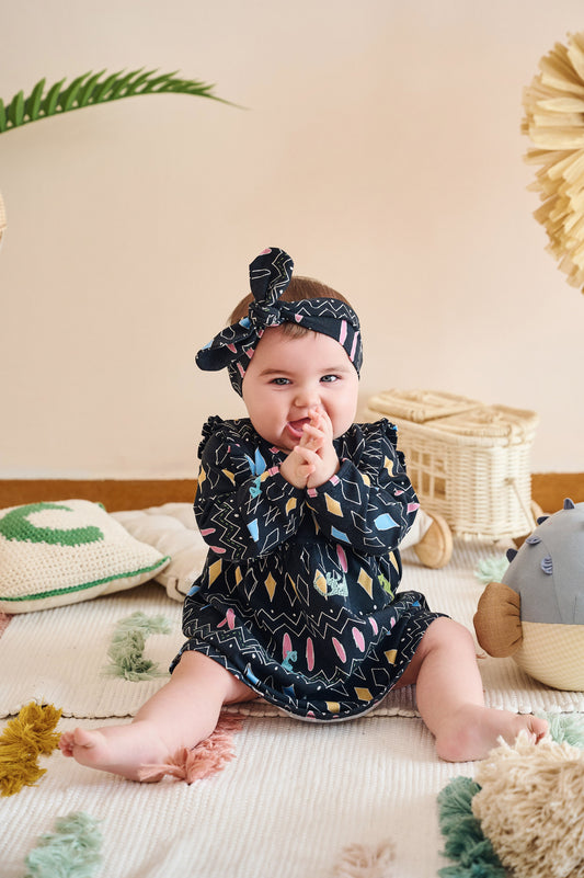 The Night in the Jungle Dress (baby edition) - CooCootales
