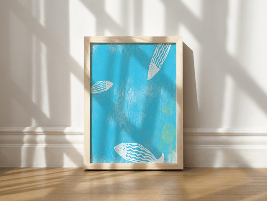 River Fish Artwork - CooCootales