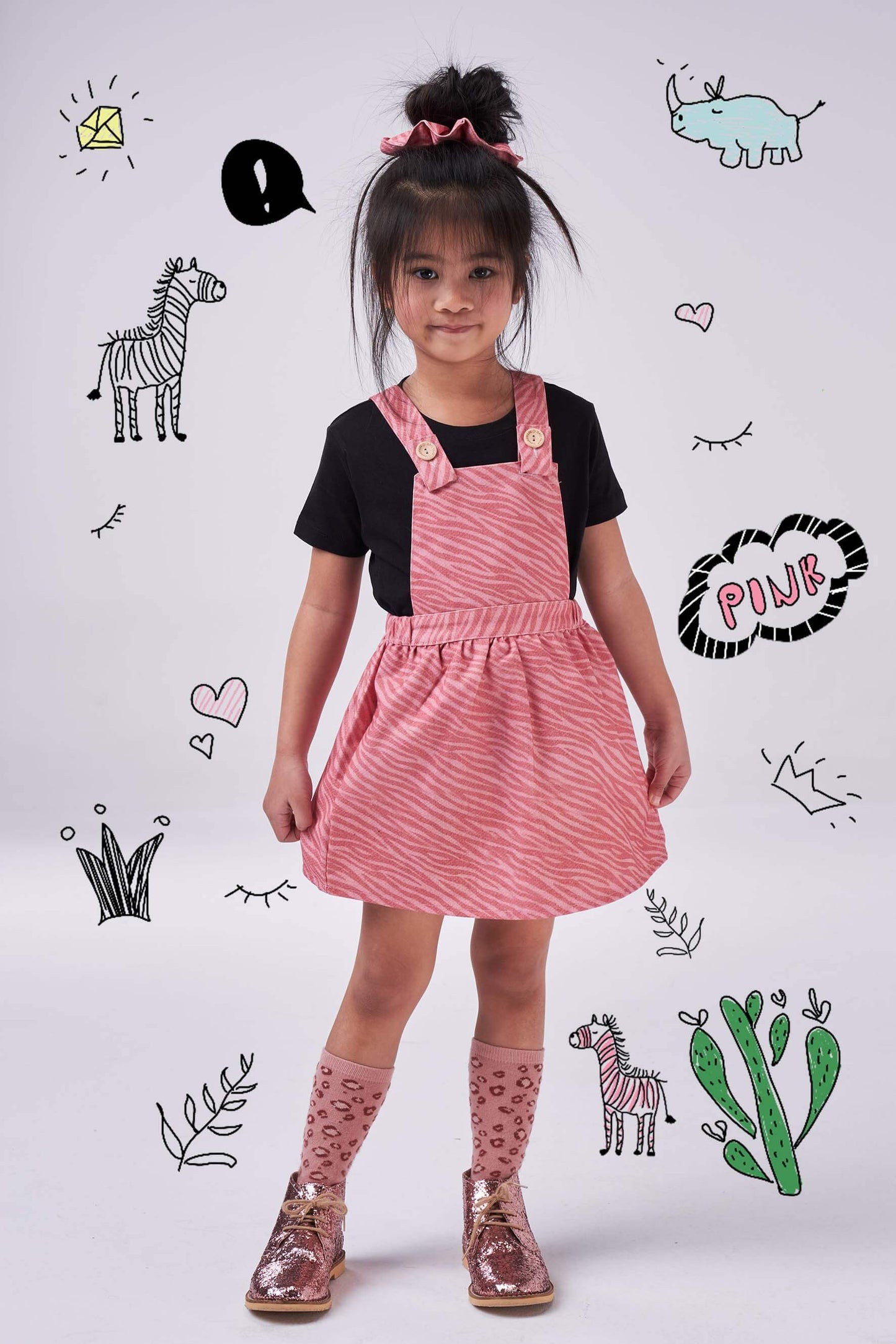The Pink Zebra Dress - CooCootales
