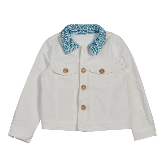 The Fishing Net Denim Girl Jacket (boy) - CooCootales