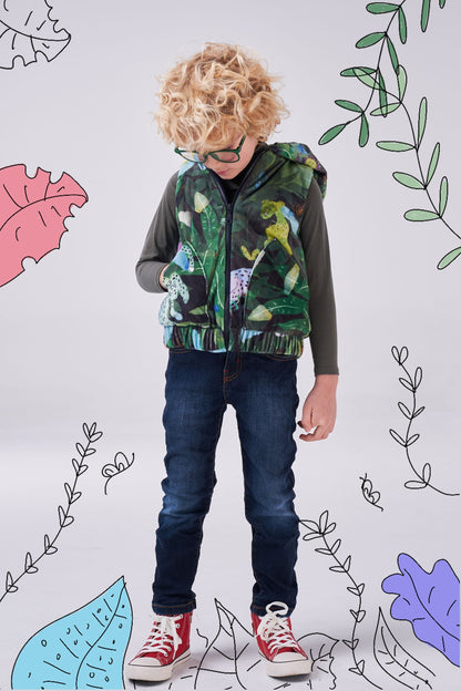 The Sleeveless Jungle Jacket (boys) - CooCootales