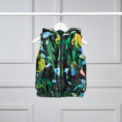 The Sleeveless Jungle Jacket (girls) - CooCootales