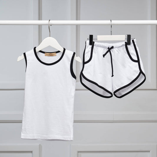 The Venice Beach Set (boys - white/light blue/dark blue/yellow) - CooCootales