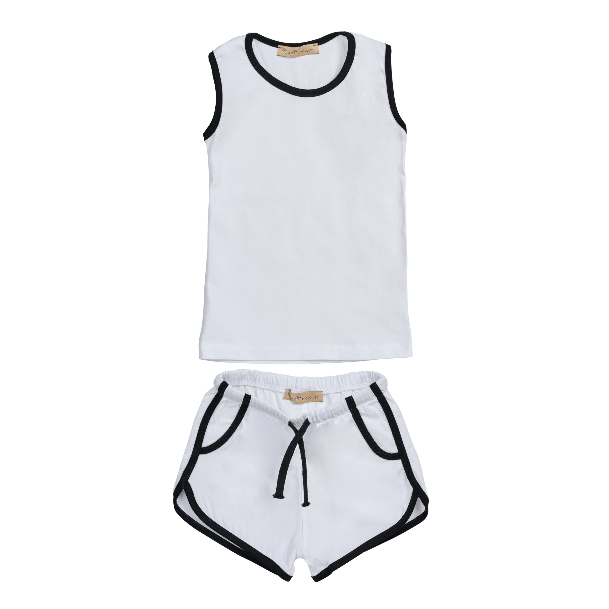 The Venice Beach Set (boys - yellow/white/light blue/dark blue) - CooCootales