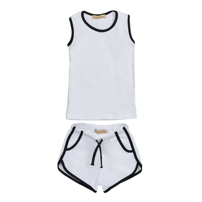 The Venice Beach Set (boys - yellow/white/light blue/dark blue) - CooCootales