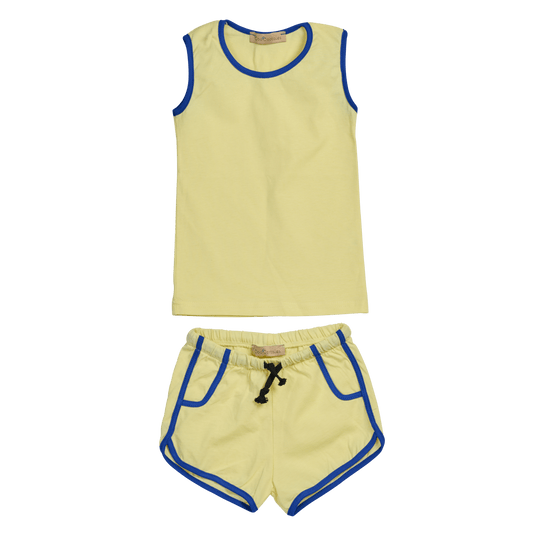 The Venice Beach Set (boys - yellow/white/light blue/dark blue) - CooCootales