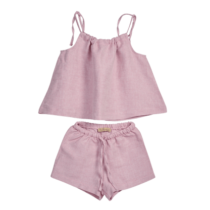 The Seashell Set (pink/gray) - CooCootales