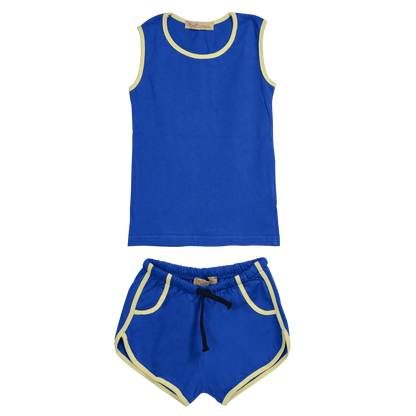 The Venice Beach Set (girls - light blue/pink/white/dark blue/yellow) - CooCootales