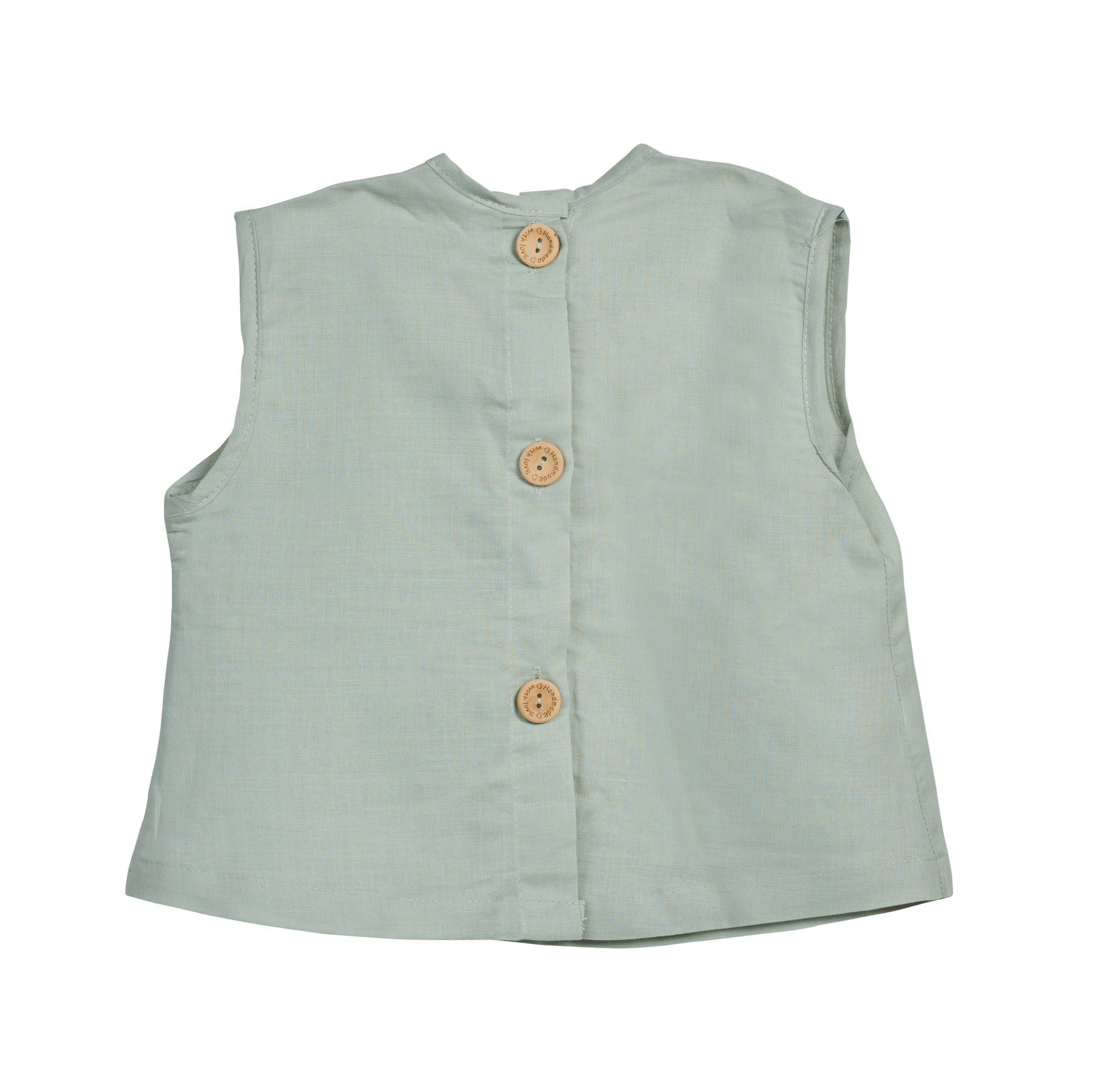 The Summer Breeze Shirt (boys - light gray/orange/pale green) - CooCootales