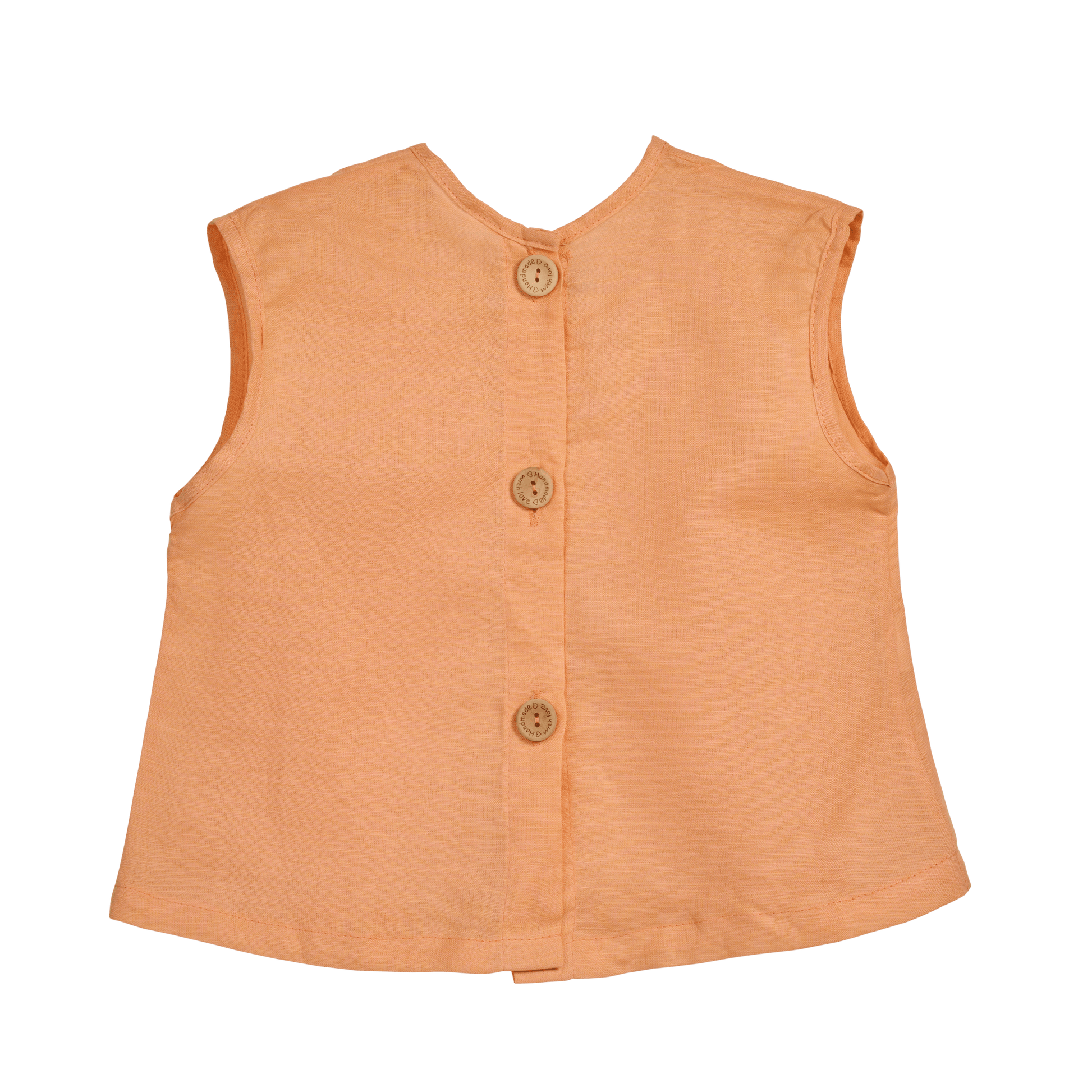 The Summer Breeze Shirt (boys - light gray/orange/pale green) - CooCootales