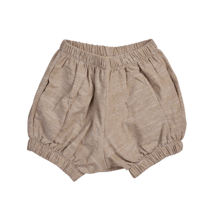 The Bubble Shorts (girls - beige/gray) - CooCootales