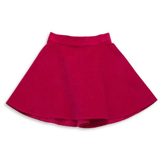 The Fuchsia Corduroy Skirt - CooCootales