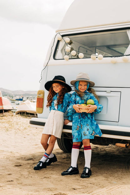 The White Corduroy Skirt - CooCootales