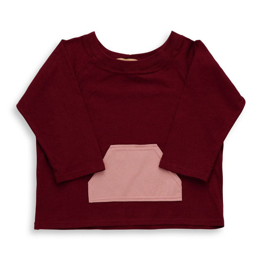 The Boat T-Shirts (boys - maroon) - CooCootales