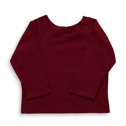 The Boat T-Shirts (girls - maroon) - CooCootales