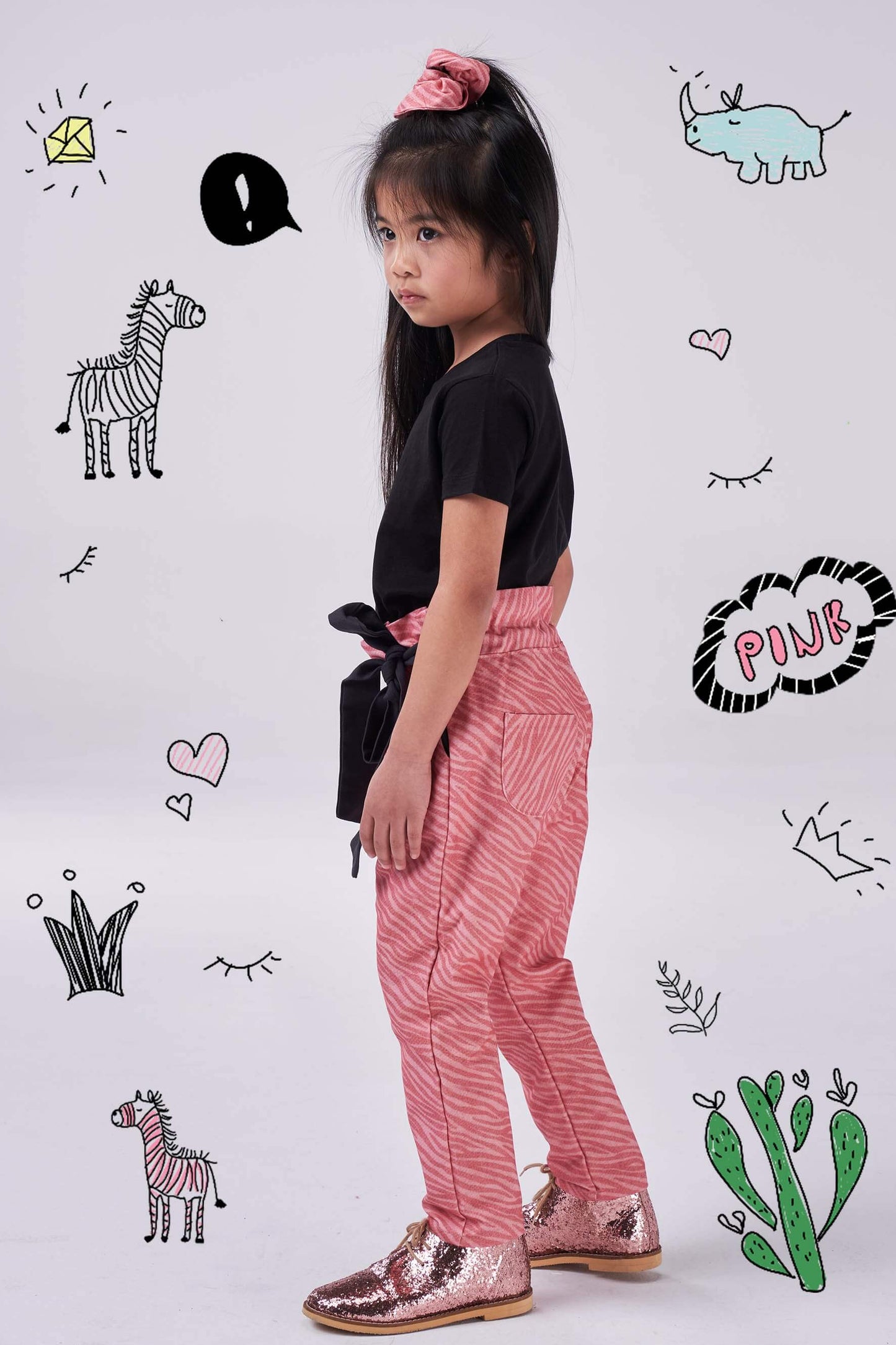The Pink Zebra Trousers - CooCootales